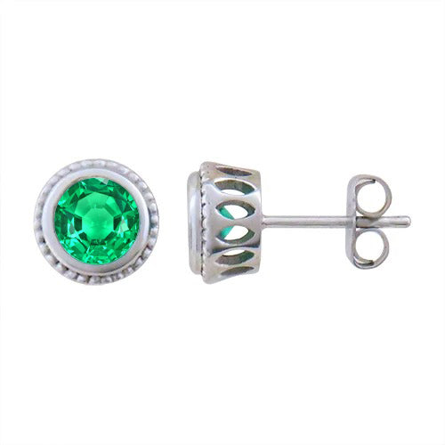 Smeraldo Fine Gemstone Earring – vista principale