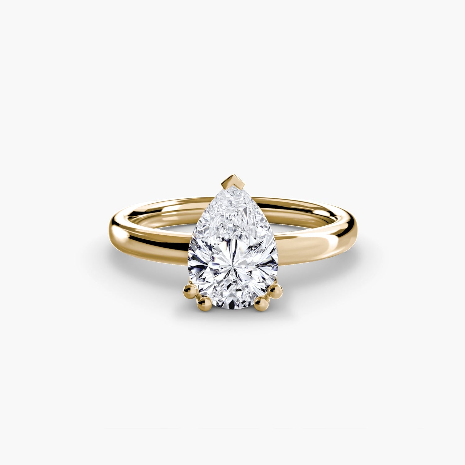 Gemma Setting carati Gold – vista dall'alto