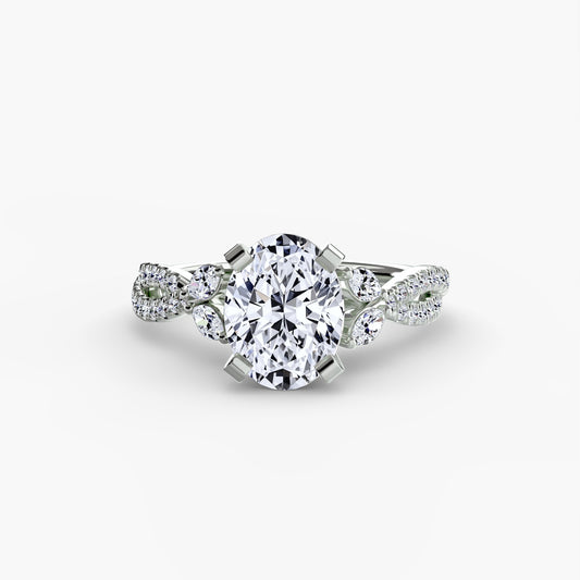 Brillante Setting 0,35 carati Gold – vista principale