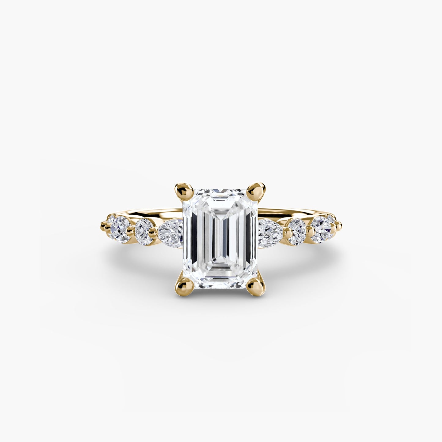 Setting Gold con Diamante Fine – vista posteriore