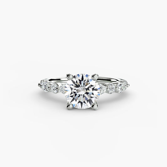 Setting Gold con Diamante Fine – vista principale