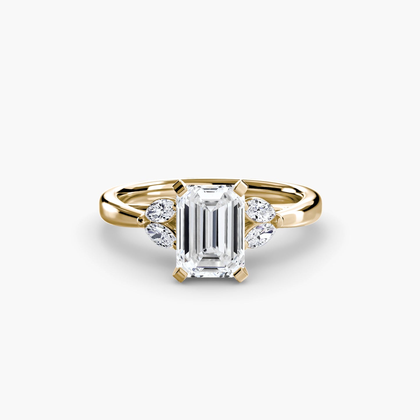 Setting Gold con Gemma – vista posteriore