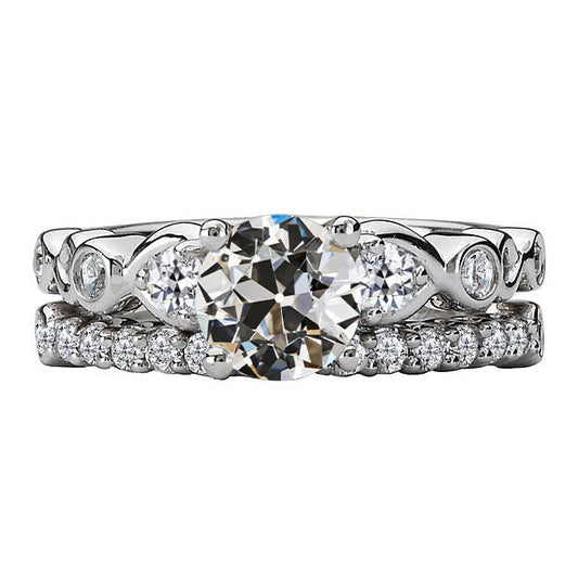 Su misura Diamante Anniversary Ring 2 carati – vista principale