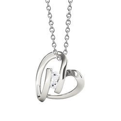 Taglio Europeo Antico Collana Pendente – Diamante Fine 1 carati