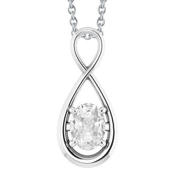 Brillante taglio Taglio Old Mine Pendente 2,50 carati – Oro