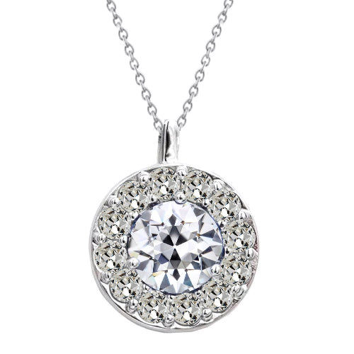 Diamante Halo 3 carati Oro Bianco 14K – vista principale