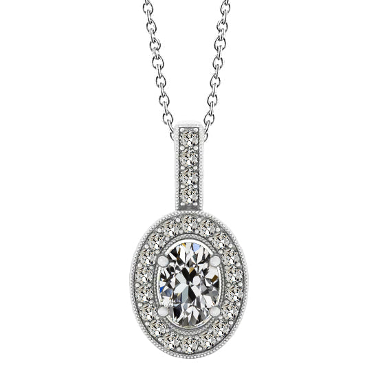 Premium Brillante Pendente 1 carati – vista principale