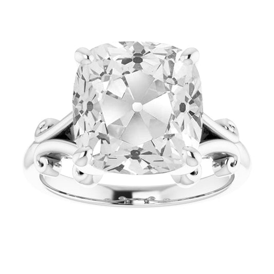 Di lusso Diamante Solitario di Fidanzamento 5 carati – vista principale