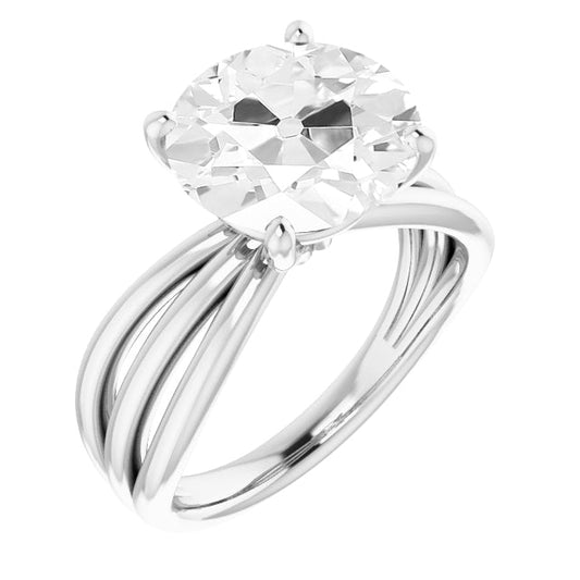 Brillante Anello Solitario – vista principale