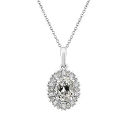 Brillante Pendente a Goccia fatto a mano 2 carati – HarryChadEnt