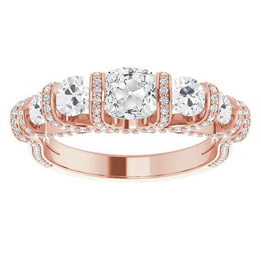 Scintillante Diamante Anniversary Ring 10 carati – vista principale