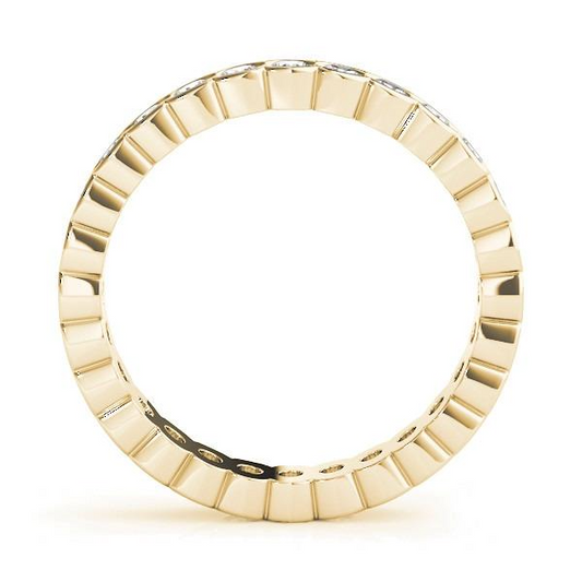 Elegante Brillante Eternity Band 3,24 carati – vista frontale
