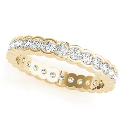 Brillante Eternity Band 3,24 carati – Oro Giallo 14K
