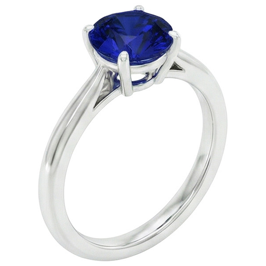 Zaffiro One Stone Ring Design