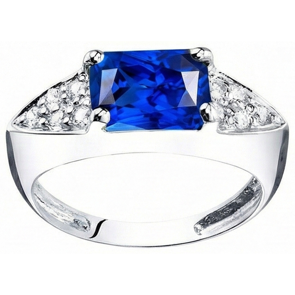 vero round diamante 3.50carati anello vista frontale