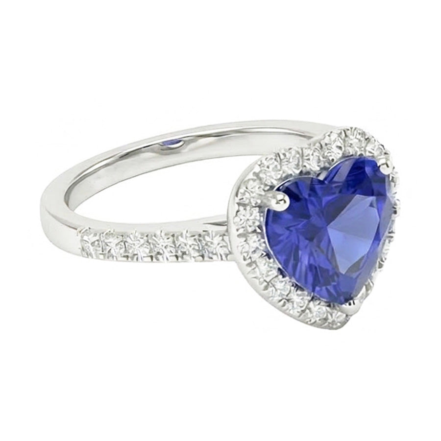 vero round diamante 3.50carati anello dettaglio ravvicinato