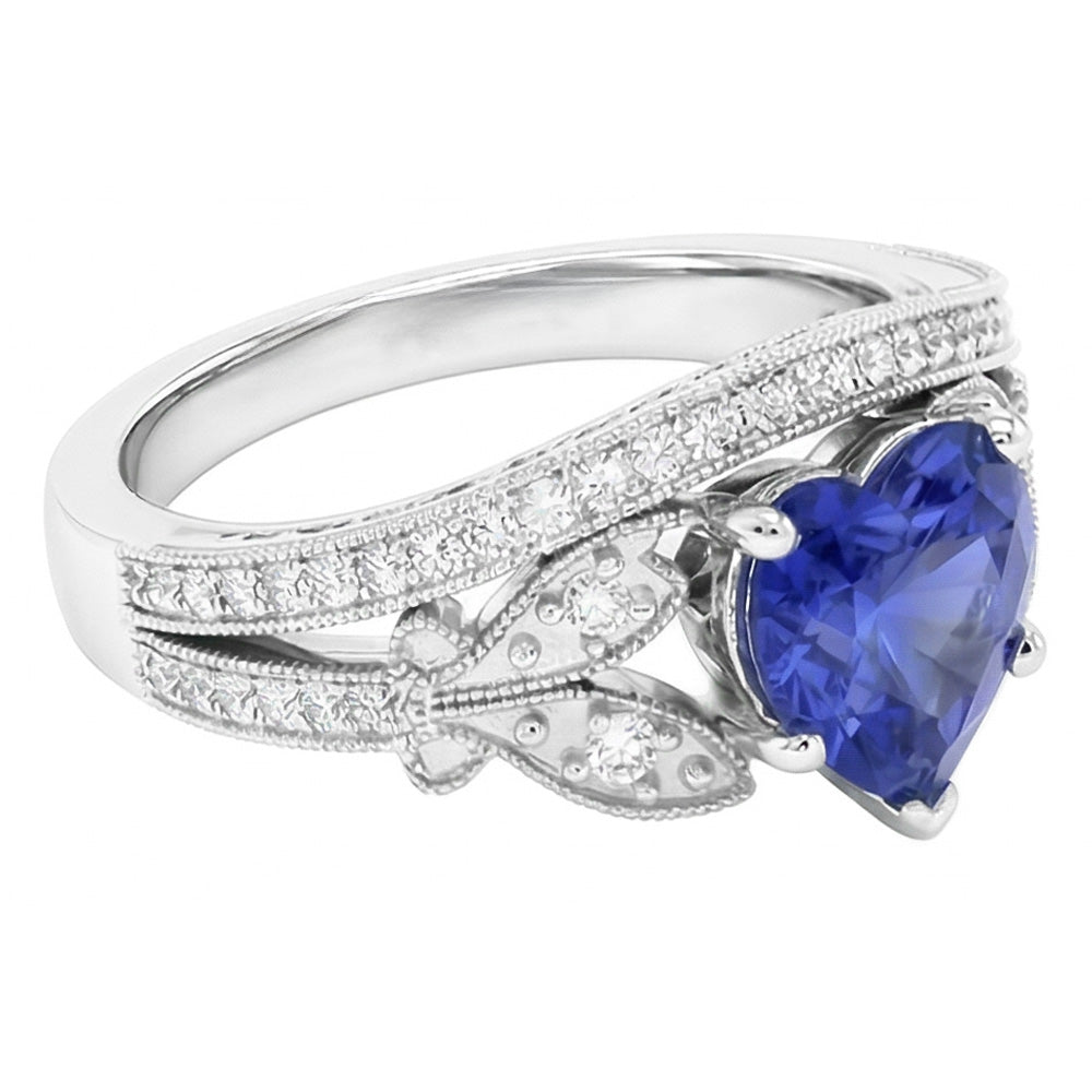 vero round diamante 3carati anello dettaglio ravvicinato