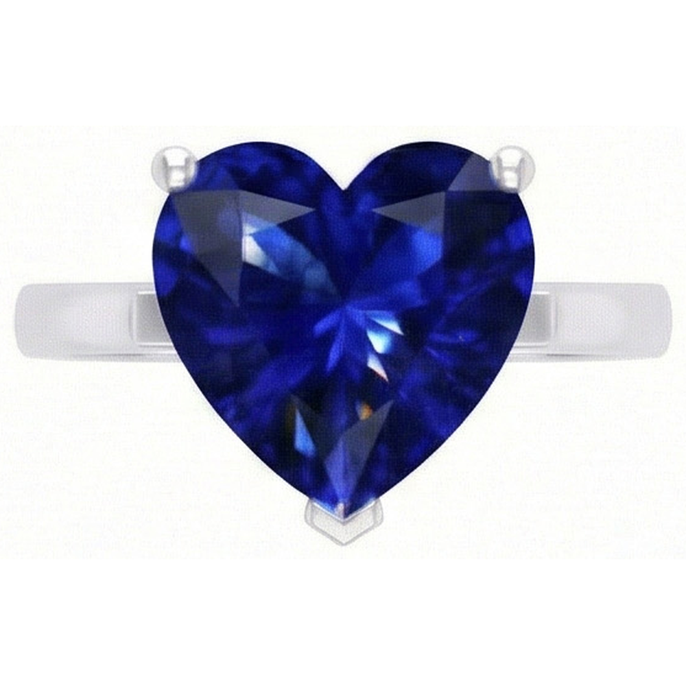 vero heart diamante 2carati anello angolo laterale