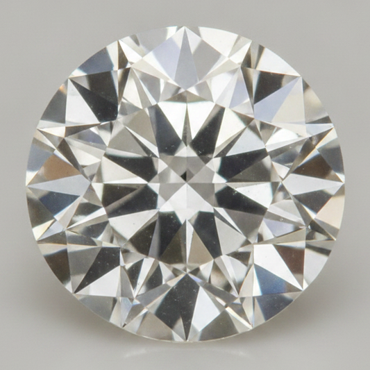 Diamante sciolto antico da 6 carati G VS1 Vecchio Taglio Europeo Rotondo Naturale estratto dalla terra