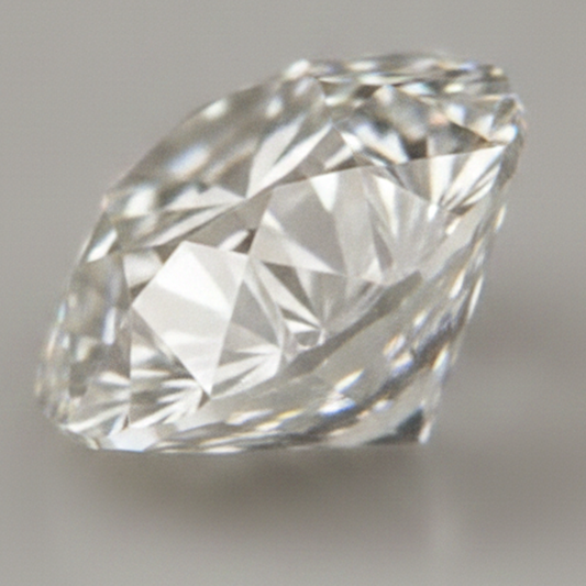 Diamante sciolto antico F VS1 estratto dalla terra rotondo Vecchio Taglio Europeo naturale 9 carati