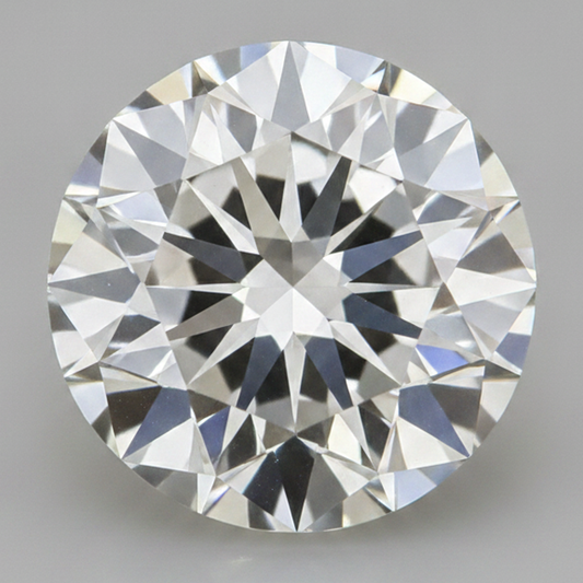 Diamante Naturale Antico Sciolto estratto dalla terra H VS1 8 Carati Rotondo Taglio Vecchio Taglio Europeo