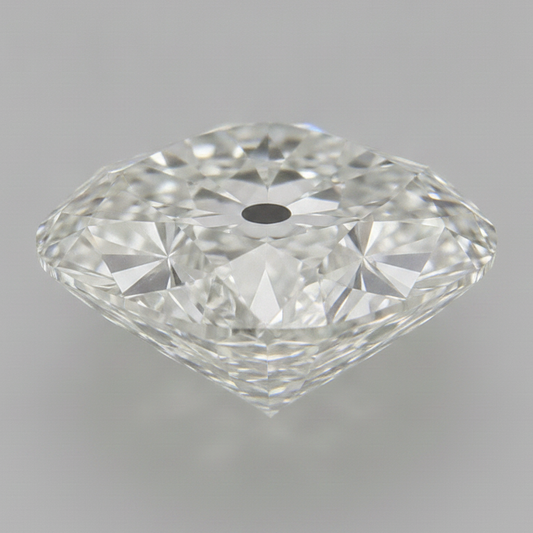 Diamante sciolto antico Old Mine Taglio Cuscino estratto dalla terra autentico 5 carati F VS1