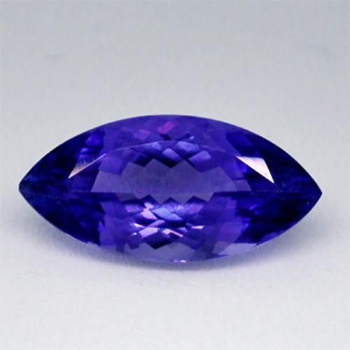 Tanzanite Blu Loose Sapphires Natural 3-carati Gold – vista principale