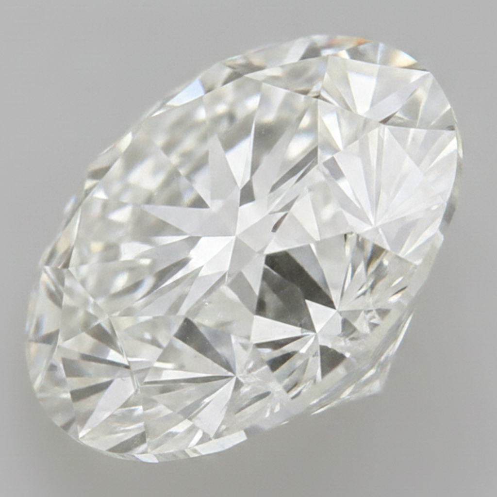 Diamante Autentico Sciolto Vecchio Taglio Europeo estratto dalla terra F VS1 Rotondo Naturale 4 Carati
