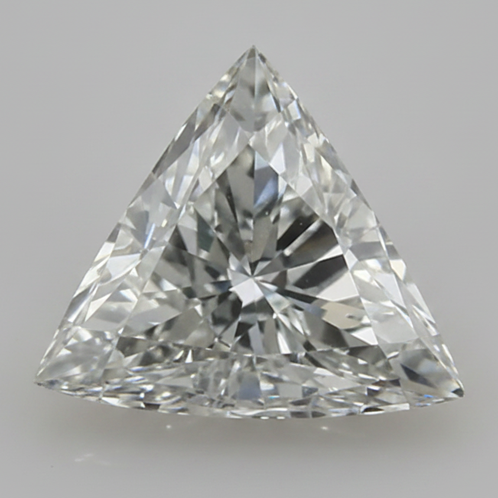 Diamante Autentico Sciolto Taglio Trillion Naturale 9 Carati G VS1 estratto dalla terra