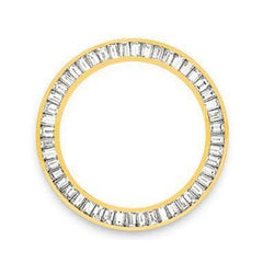 Uomo Diamante Fine Purezza VVS Segnatempo 4,50 carati in Oro