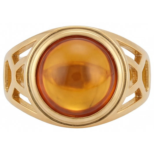 Scintillante Anello Pietra Colorata 5 carati – vista principale