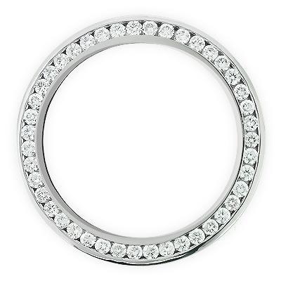 Taglio Rotondo Diamante Fine anello in Stainless Steel – vista principale