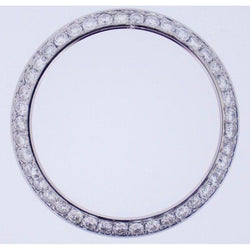 Vero Diamante Lunetta per Rolex Datejust 41mm Uomo Orologio 5,5 carati – Acciaio Inossidabile