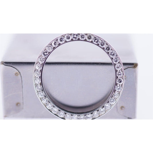 Taglio Rotondo Diamante anello in Stainless Steel – vista principale
