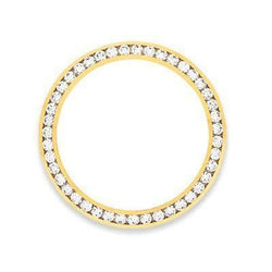 Oro Giallo 14K VVS Diamante Segnatempo 3 carati