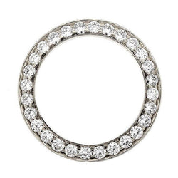 Uomo Stainless Steel Purezza VVS Brillante Orologio di Lusso 6,75