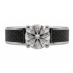 Diamante Anello da Uomo fatto a mano 1,50 carati | HarryChadEnt