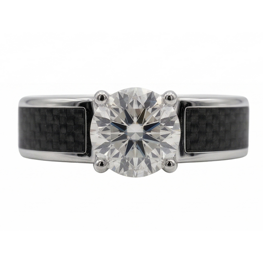 Diamante Anello da Uomo – vista principale