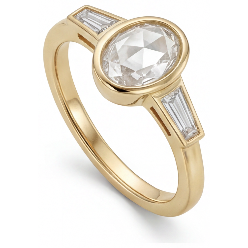 Diamante Anello Trilogy – vista frontale