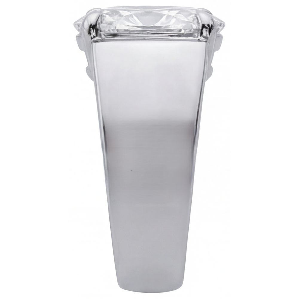 Diamante Fine Anello Maschile – vista dall'alto