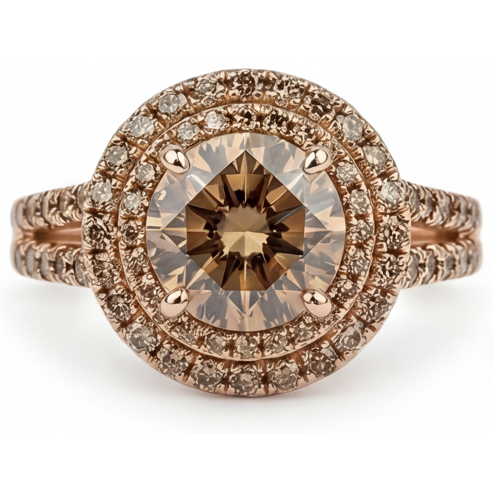 Diamante Fine Anello Nuziale – vista principale