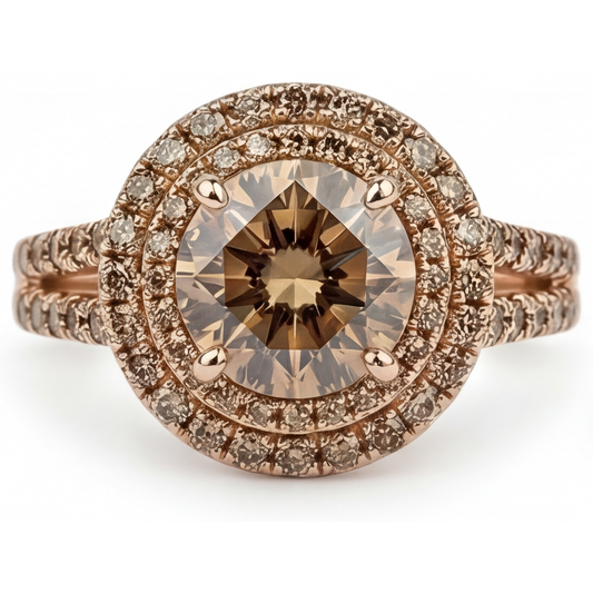 Diamante Fine Anello Nuziale – vista principale
