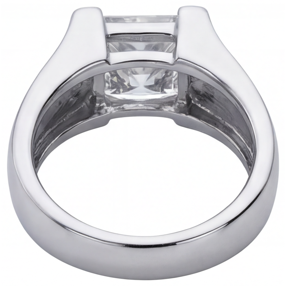 Diamante Fine Anello Uomo – vista dall'alto