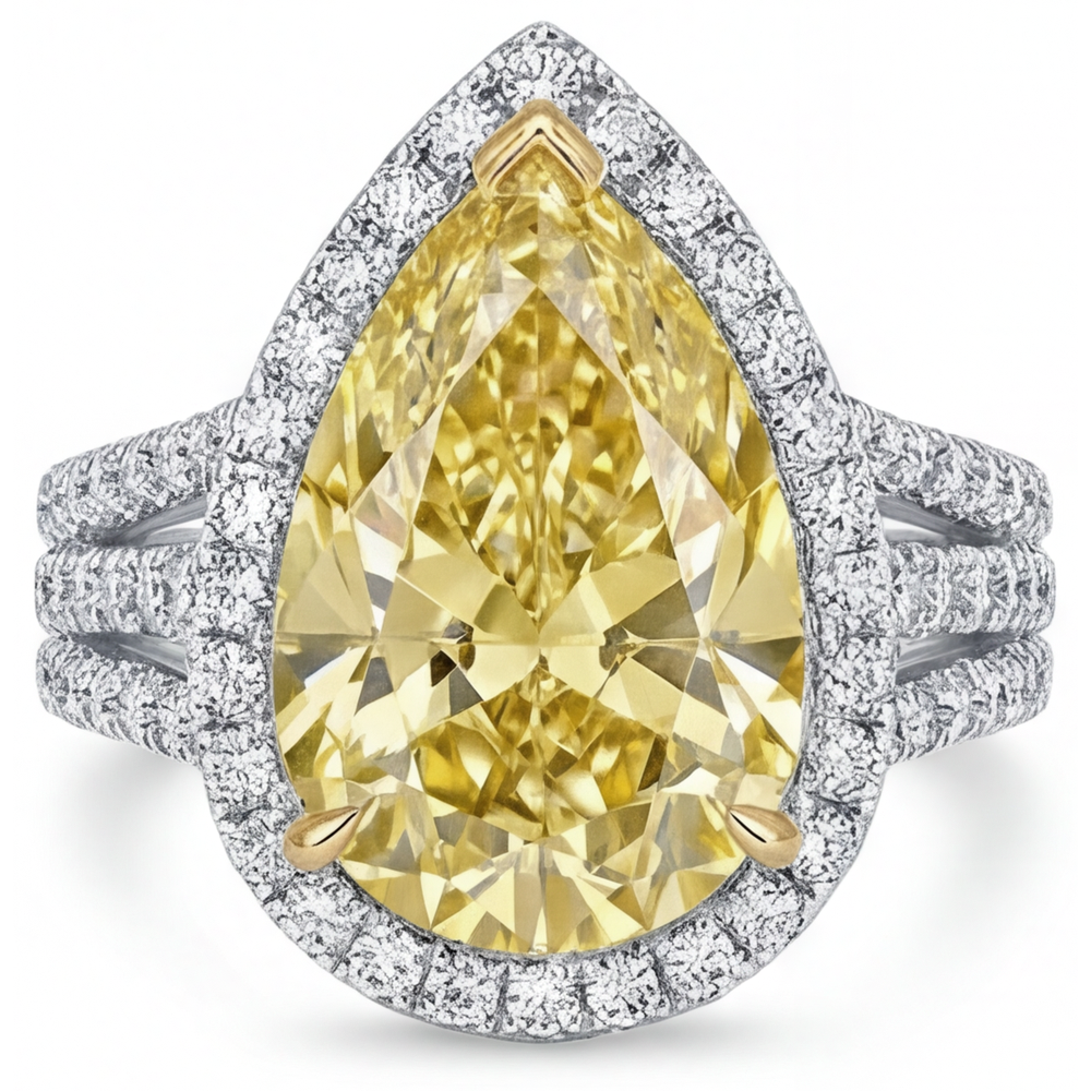 Brillante Anello Statement 4 carati – vista principale