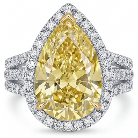 Brillante Anello Statement 4 carati – vista principale