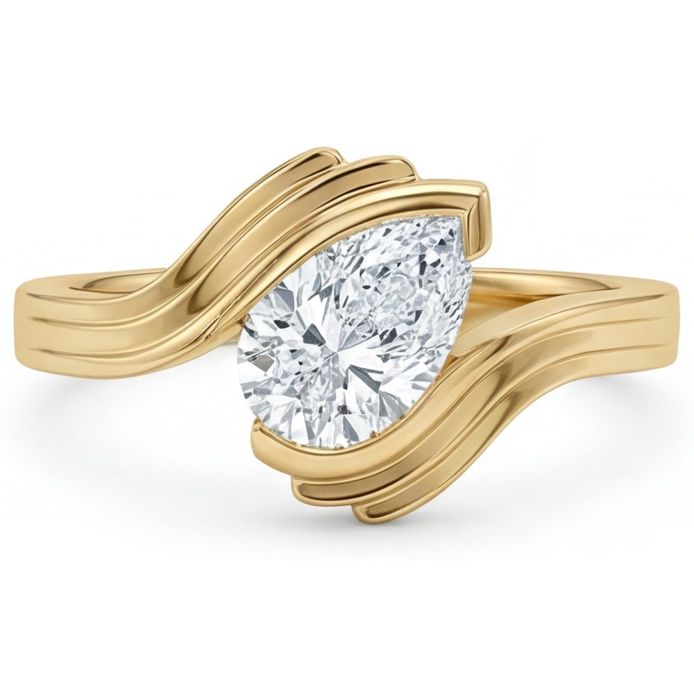 Su misura Diamante Solitario di Fidanzamento 1,50 carati – vista principale