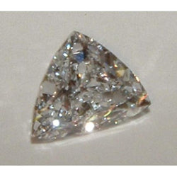 F Vs1 Scintillante Sciolto Naturale Terra Estratto Diamante Trilliant Taglio 1.51 Carato