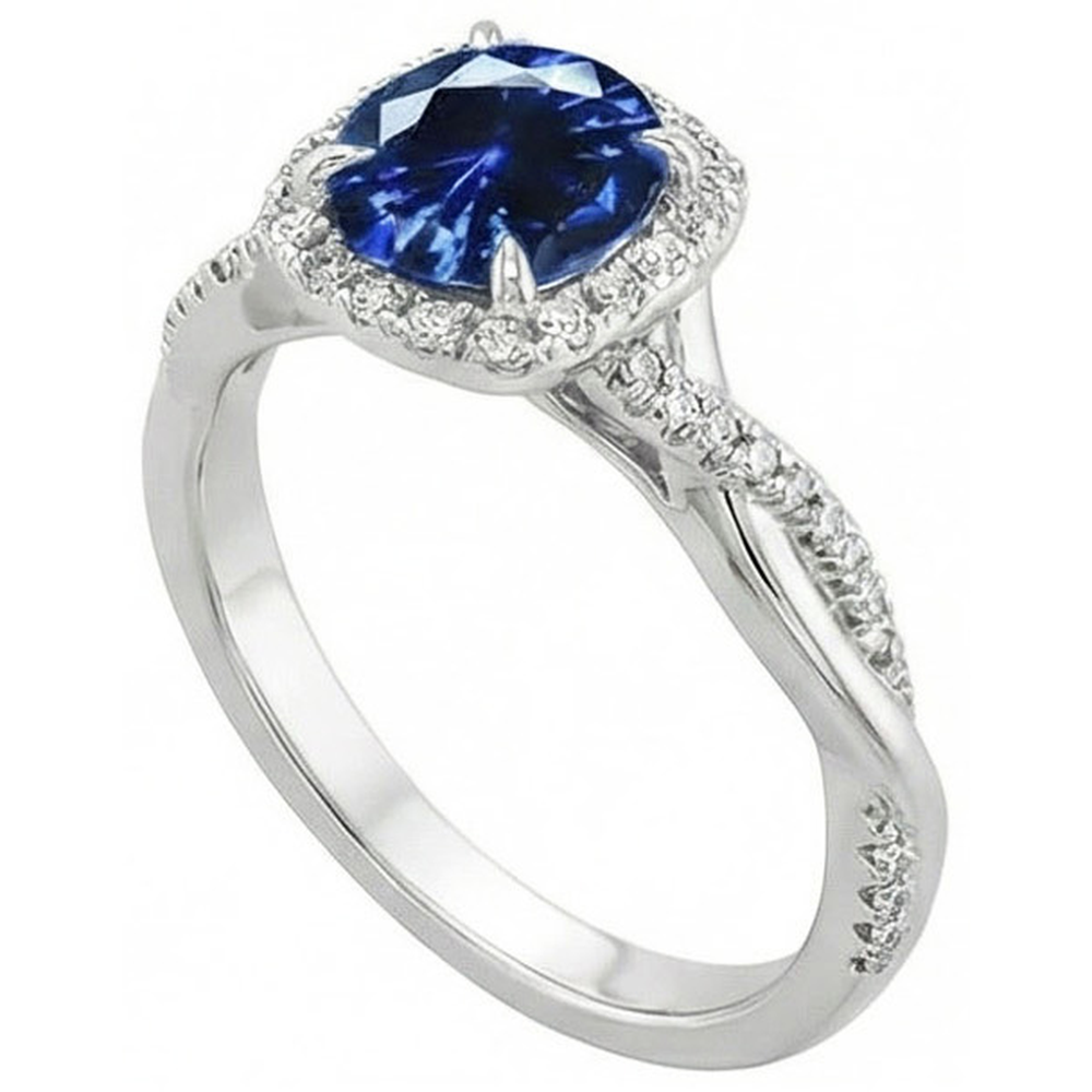 vero round diamante 3carati fede eternity dettaglio ravvicinato