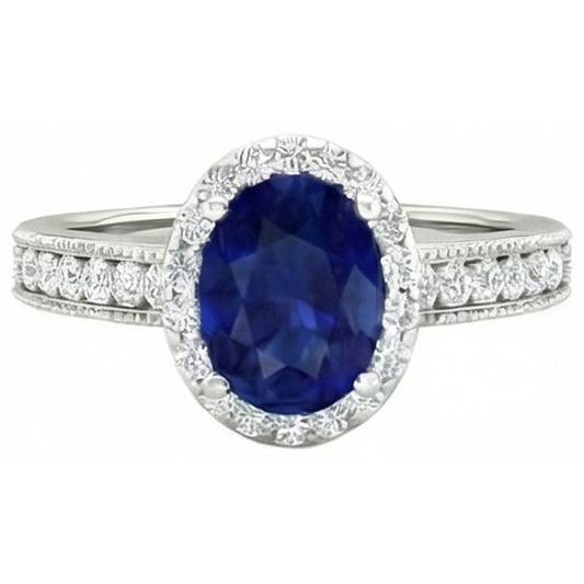 vero round diamante 4carati fede eternity dettaglio ravvicinato