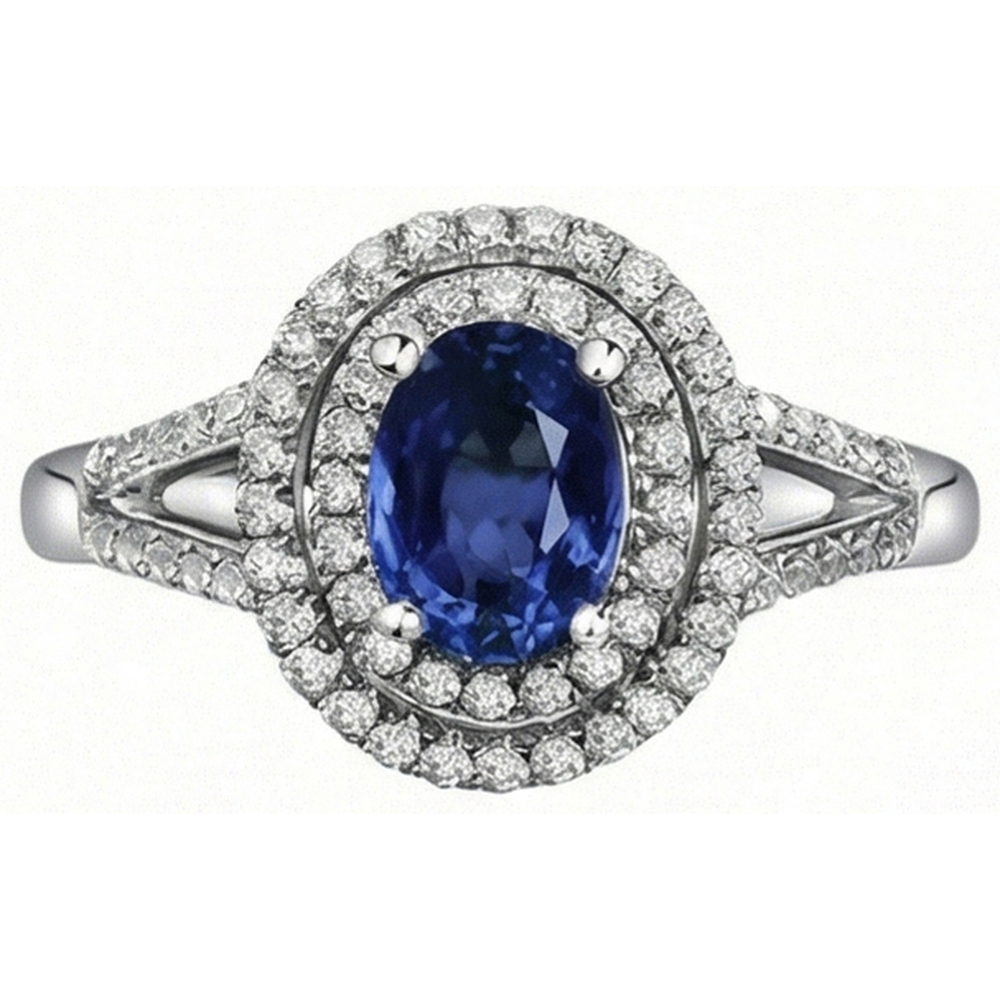 vero round diamante 2.45carati fede eternity angolo laterale